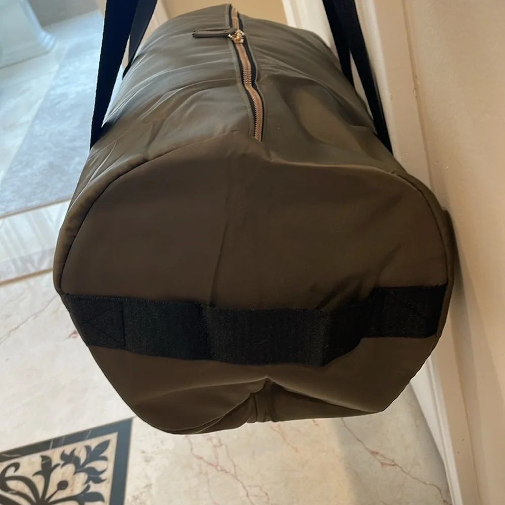 Jean Paul Gaultier military green duffel bag